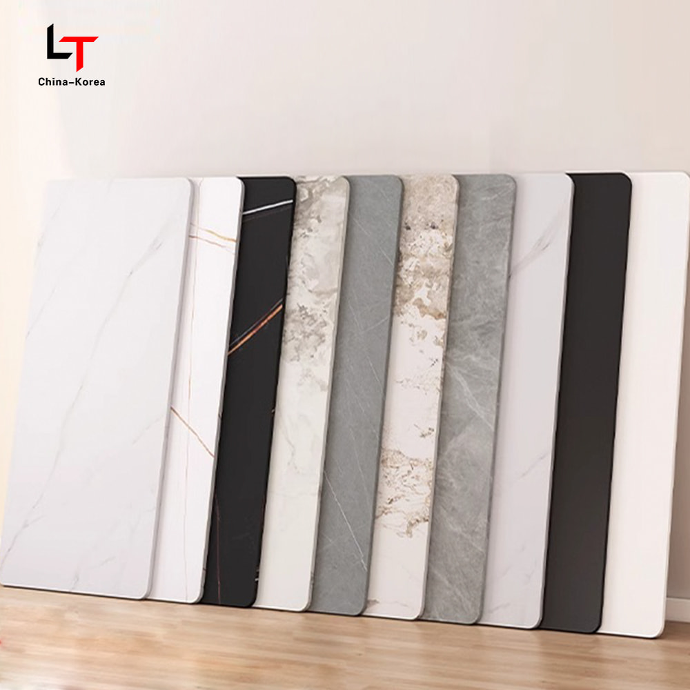 1220×2440 mm PVC kolkristallpanel Vattentät brandsäker dekorativ väggbeklädnad för inomhus utomhus med UV-beläggning