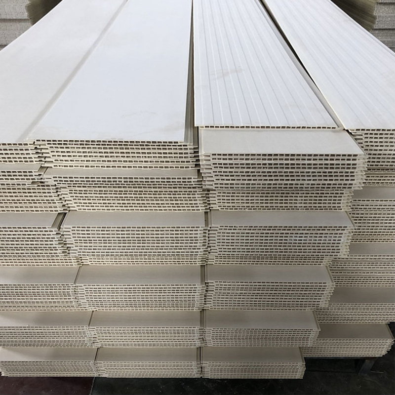 Modern Integrerad Bambu Träfiber PVC Väggpanel för TV Bakgrund Hårt paket Väggpanel för interiört tak för hotellbruk