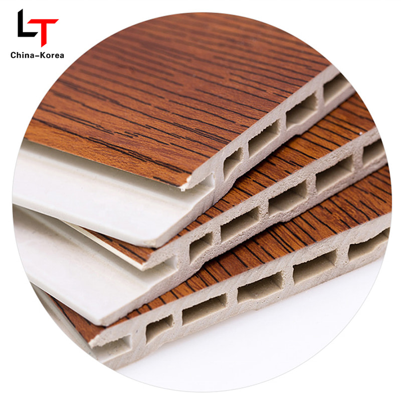 Melinco Interiördekoration Faux Stone Texture Flat Panel PVC Takpaneler Marmor Grain Wall Board Vattentät plåt