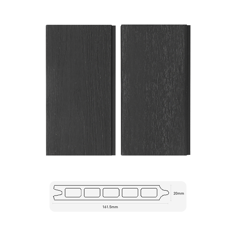 Trä Plast Komposit Wpc Staket Hem Trädgård Innergård Staket Paneler Bättre än Vinyl Pvc Staket Vattentätt Utomhus Privacy Board Hdpe