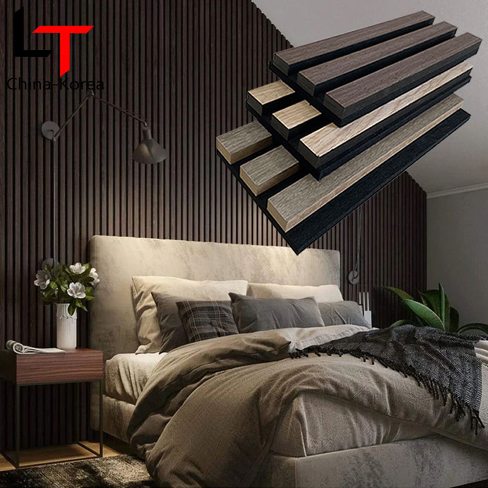 WPC akustiska väggpaneler